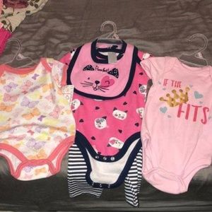 Baby girl 3-6 outfits